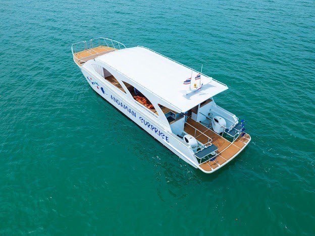 Phi Phi + Maya bay + Bamboo Island by Luxury Speed Catamaran Boat Premium Service (Maximum 30 Pax) 