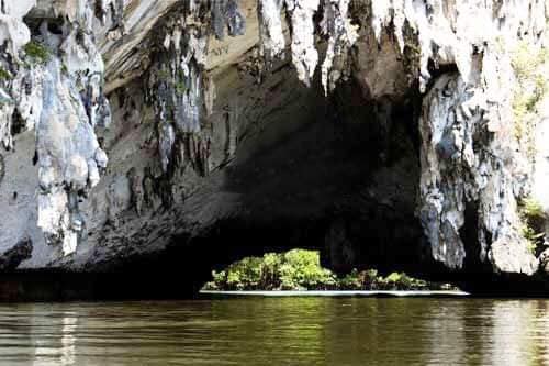 Jamesbond Island by Longtail boat