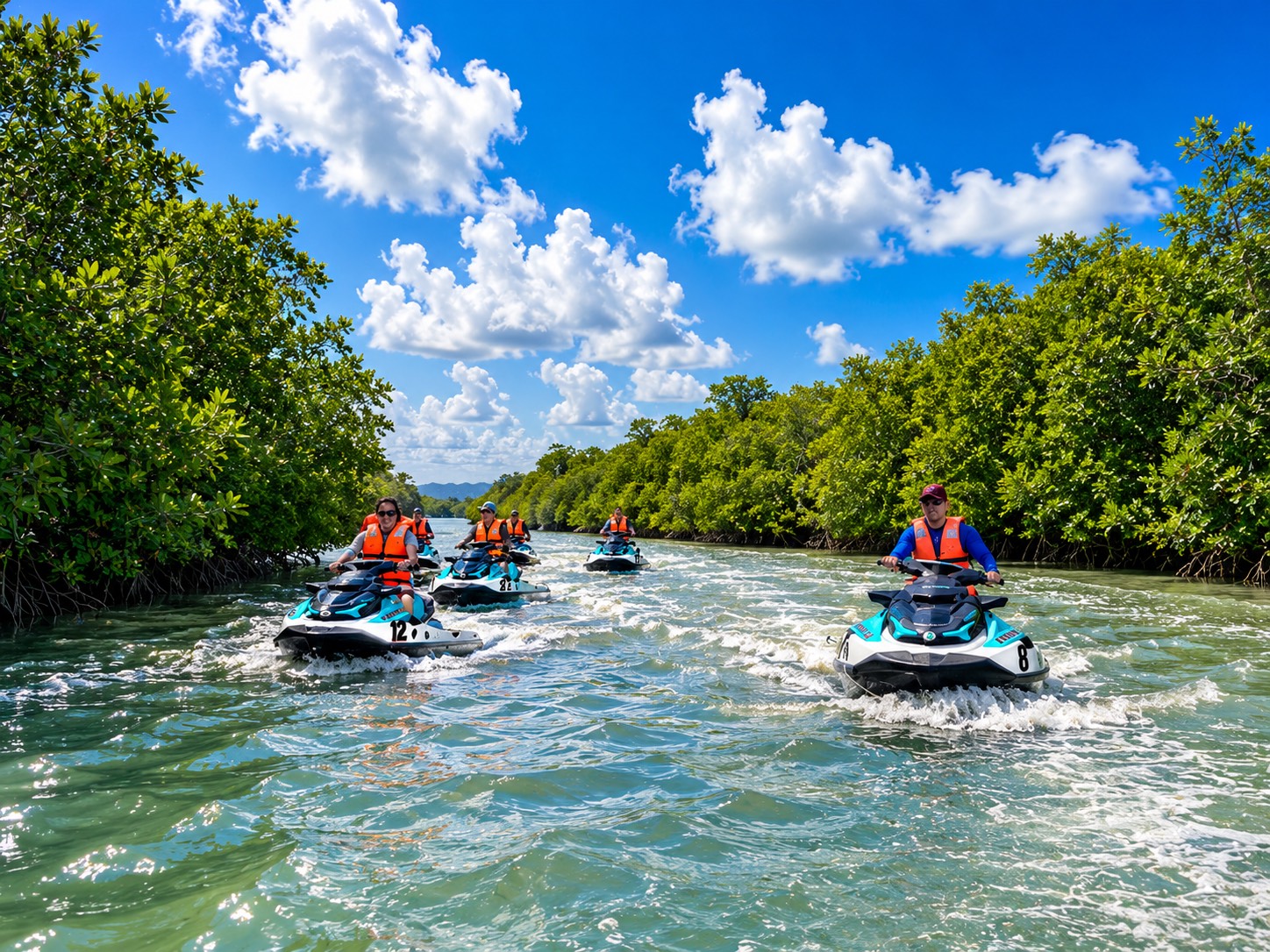 JET SKI TOUR 4 HOURS 6 ISLANDS 
