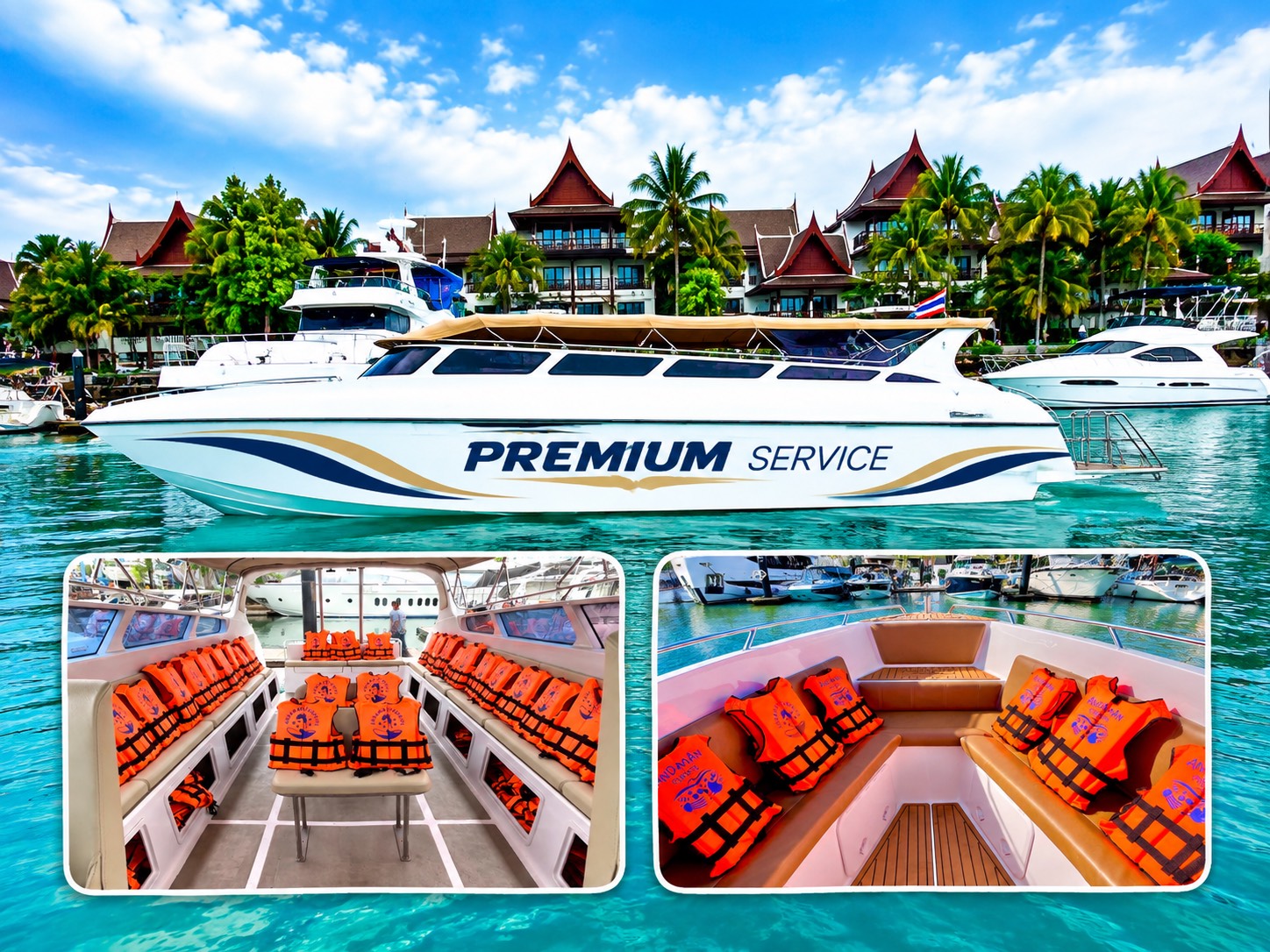 Phi Phi + Maya bay + Khai Islands By Speedboat PREMIUM SERVICE