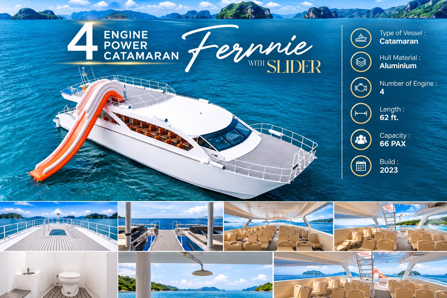 Phi Phi + Maya bay + Khai Island by Speed Catamaran PREMIUM SERVICE