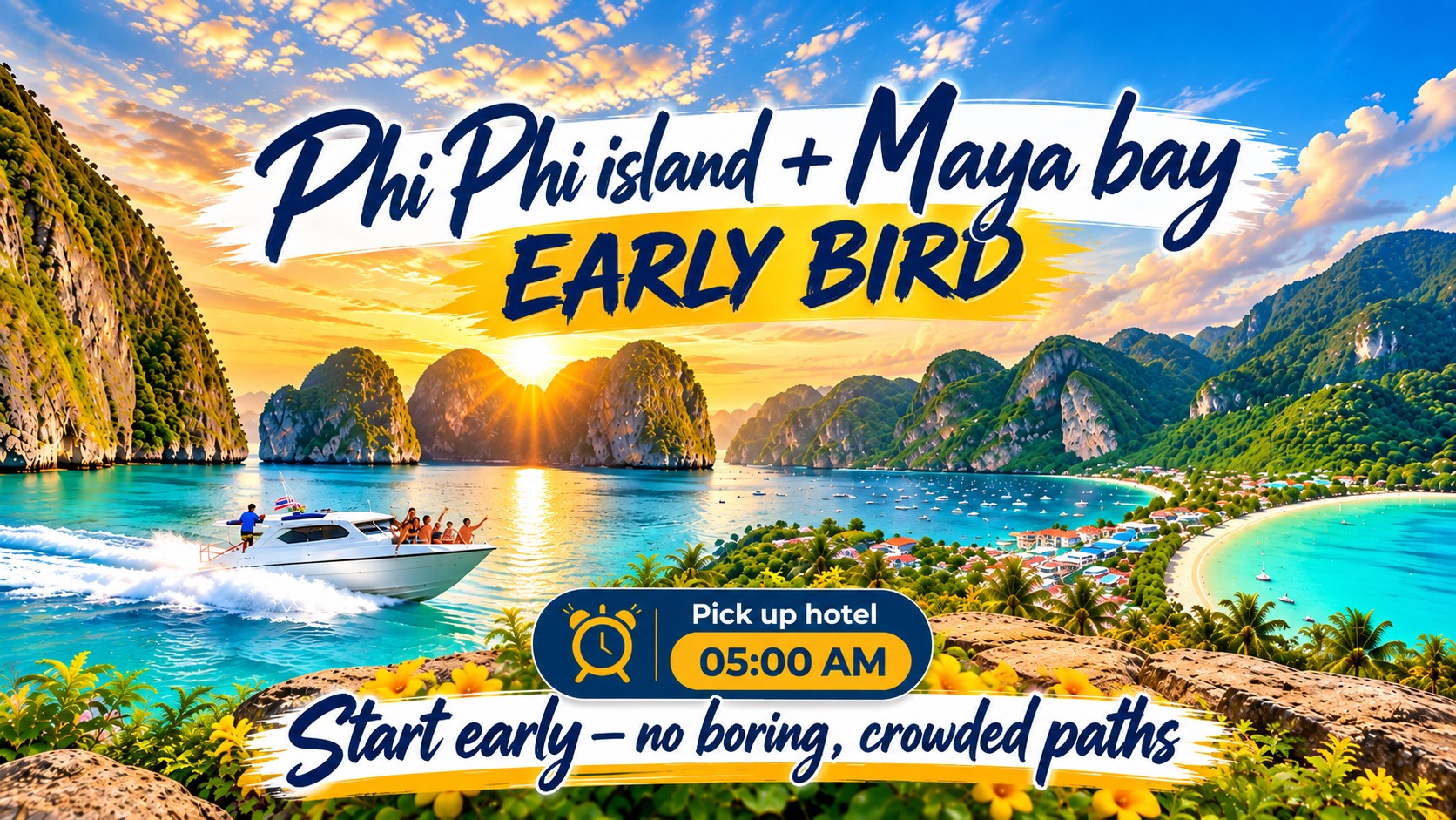 Phi Phi + Maya bay EARLY BIRD 