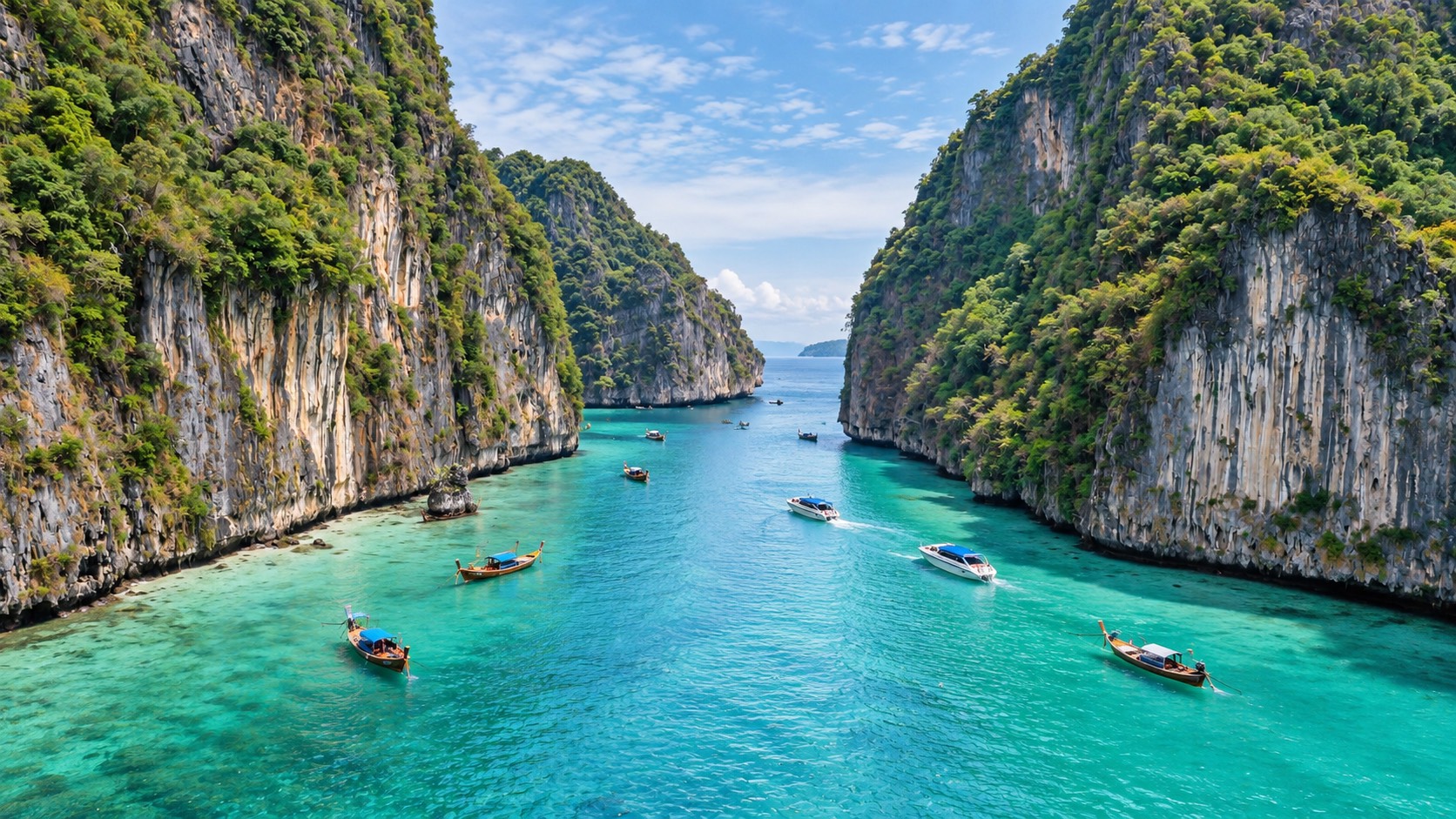 Phi Phi + Maya Bay + Bamboo Islands by Speedboat