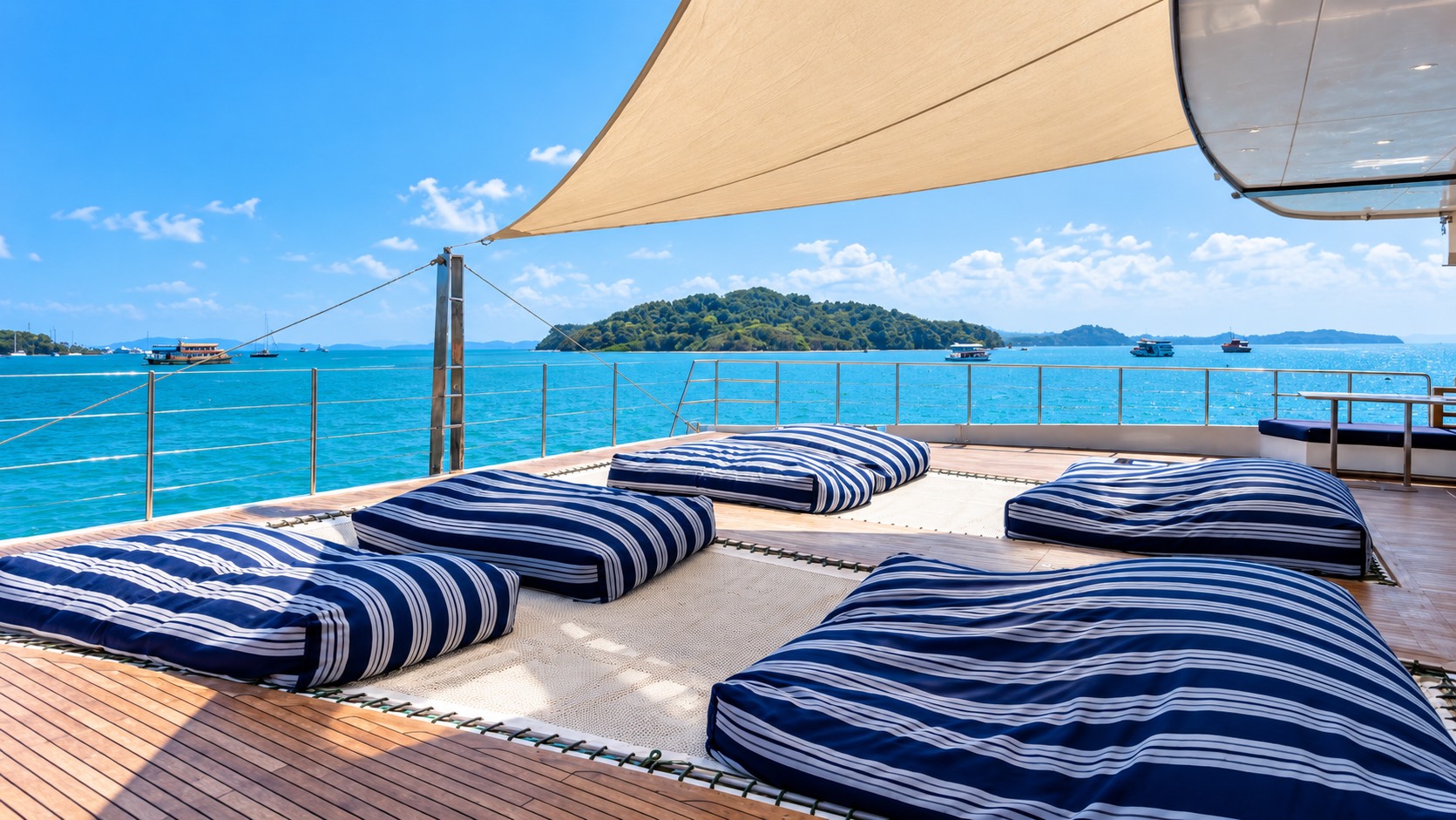 ๋Jamesbond island Luxury catamaran by SEANERY
