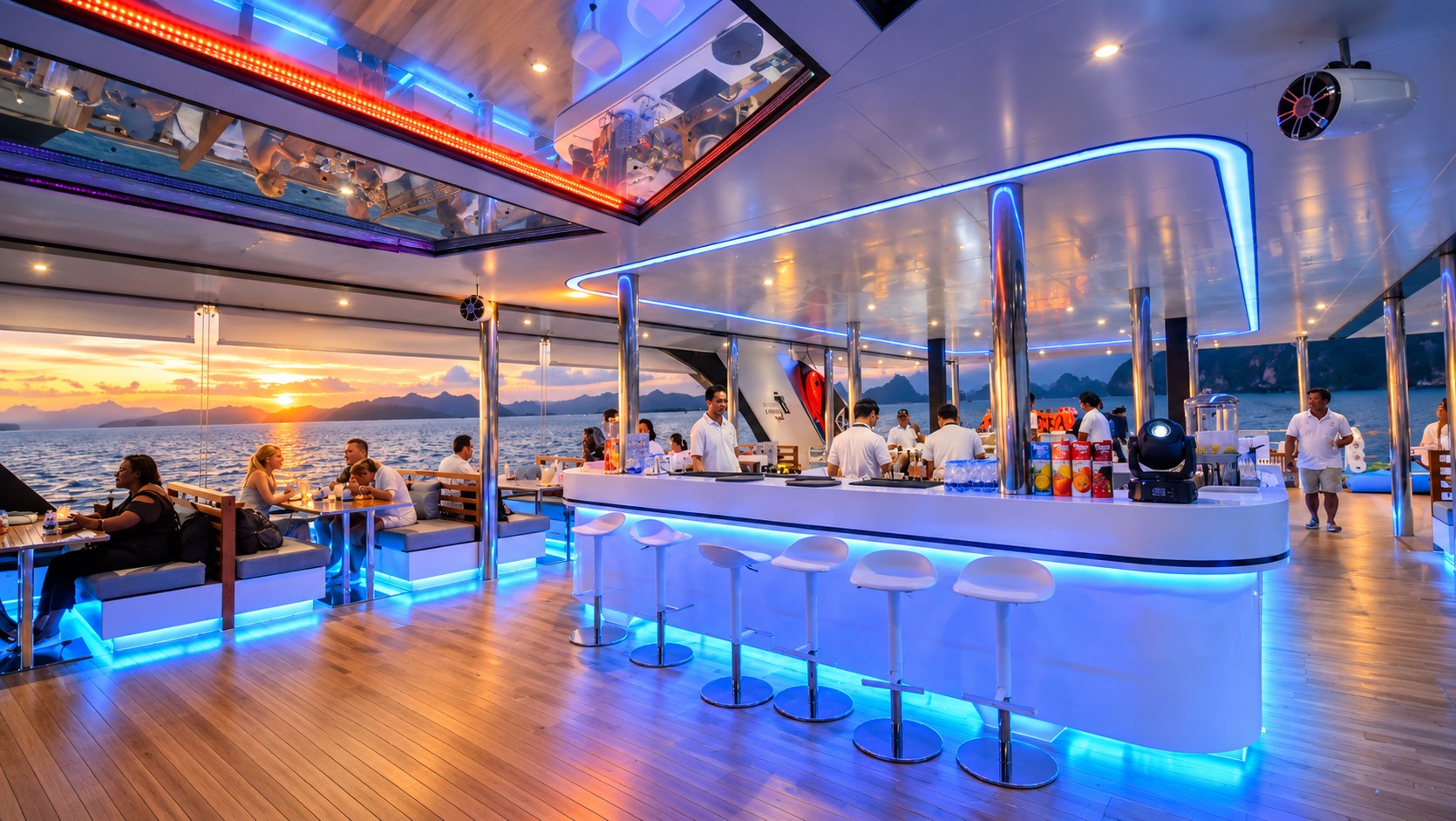 ๋Jamesbond island Luxury catamaran by SEANERY