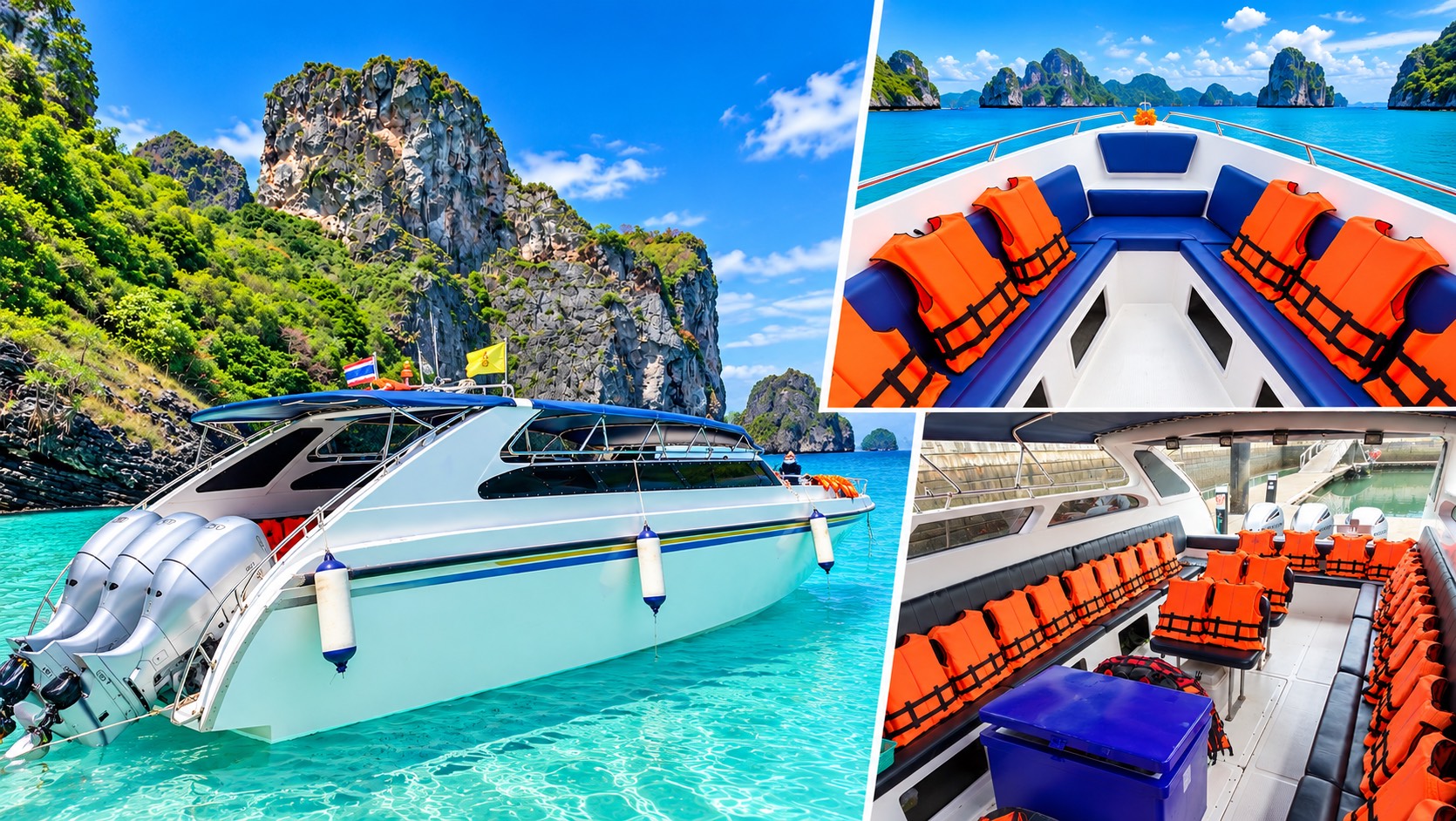 Jamesbond Island by Speedboat PREMIUM SERVICE