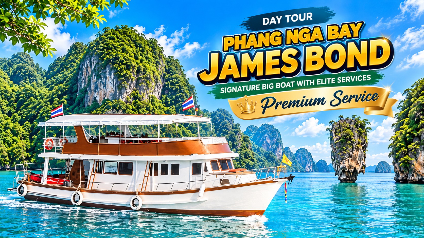 James Bond Island by Big Boat PREMIUM SERVICE